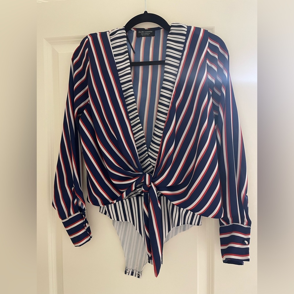 ZARA long sleeve bodysuit